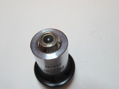 OLYMPUS 10X OBJECTIVE OPTICS MICROSCOPE PART AS PICTURED &FT-5-20