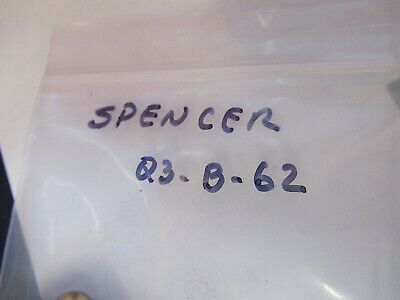 AO SPENCER LOCK for wood cabinet with key MICROSCOPE PART AS PICTURED Q3-B-62