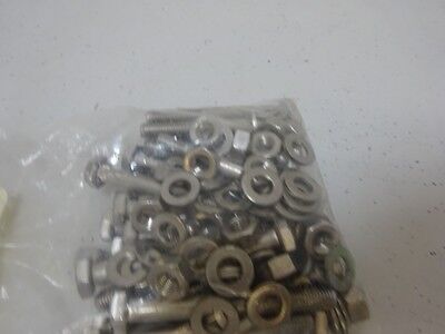 HIGH VACUUM KUST LESKER LOT SCREWS NUTS AS IS BIN#N8-H-13