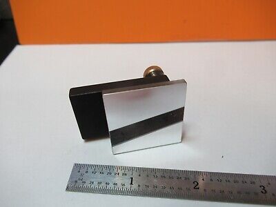 OLYMPUS JAPAN FLAT MOUNTED MIRROR OPTICS MICROSCOPE PART AS PICTURE &W8-A-77