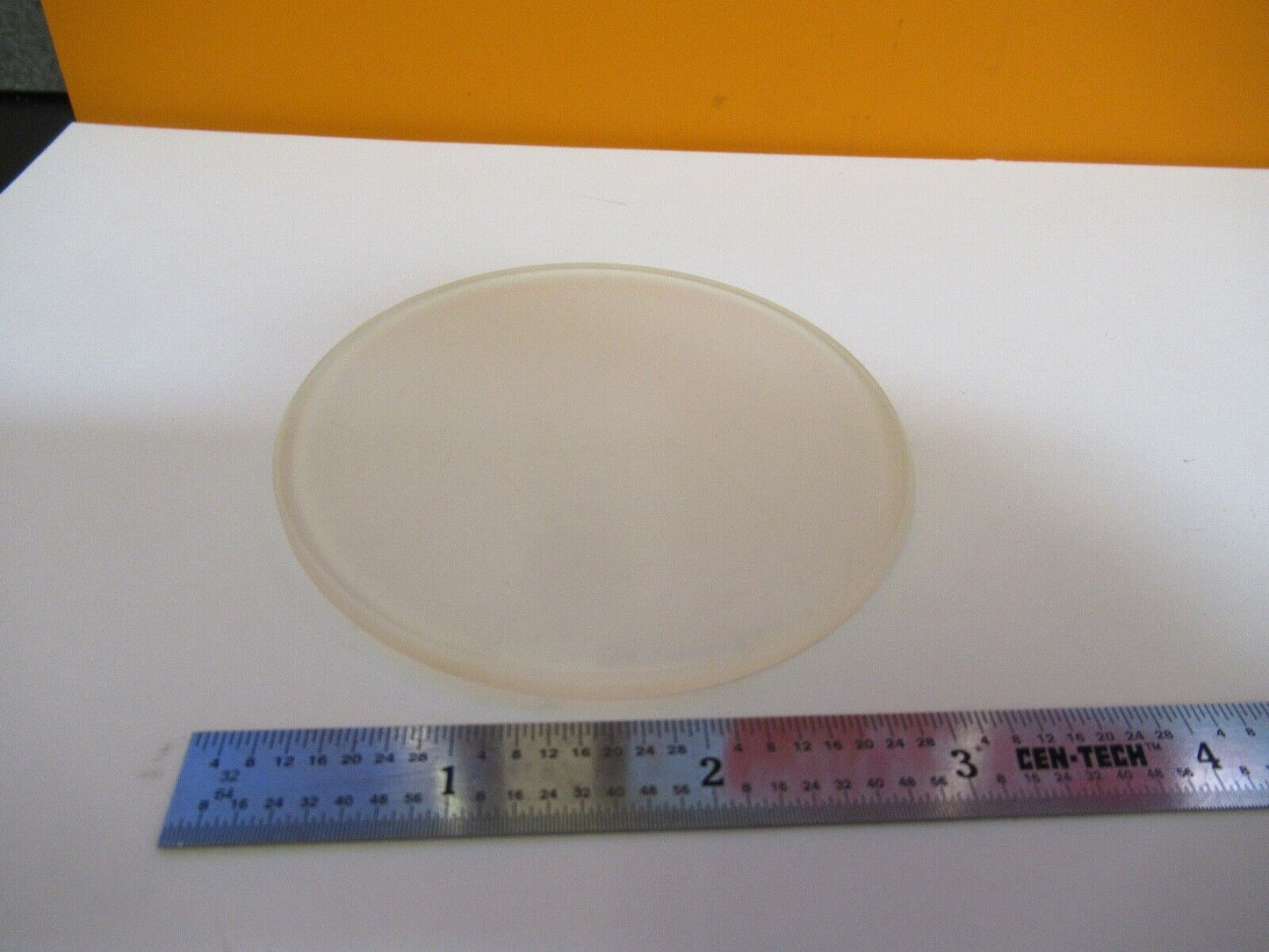 ZEISS GERMANY FROSTED DIFFUSER FILTER MICROSCOPE PART AS PICTURED &A5-A-26