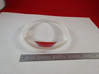 OPTICAL LARGE CONVEX CONCAVE LENS LASER OPTICS AS IS BIN#L2-B-02