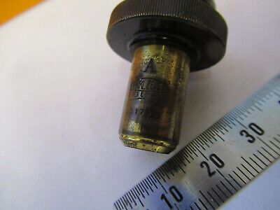 ANTIQUE CARL ZEISS OBJECTIVE  "8" GERMANY MICROSCOPE PART AS PICTURED P9-A-60