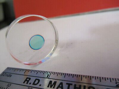 OPTICAL II-IV FUSED SILICA FLAT  DICHROIC LASER OPTICS AS PICTURED &F3-FT-02