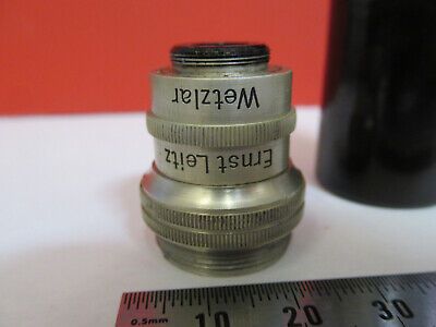 ANTIQUE ERNST LEITZ "3" OBJECTIVE LENS MICROSCOPE PART AS PICTURED &F6-A-60