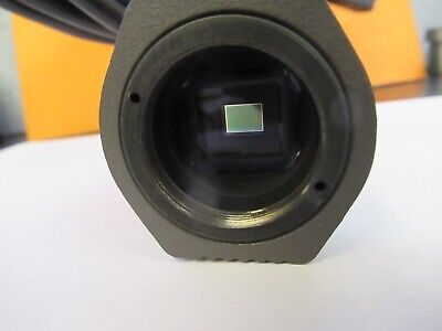 COHU CAMERA WITH CABLE MICROSCOPE PART OPTICS AS PICTURED &FT-6-X5