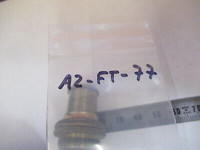 BAUSCH LOMB ANTIQUE 16mm OBJECTIVE LENS MICROSCOPE PART AS PICTURED &A2-FT-77