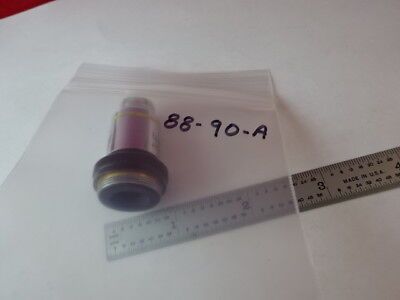 WILD HEERBRUGG SWISS OBJECTIVE PHASE 50X MICROSCOPE OPTICS PART AS IS #88-90-A