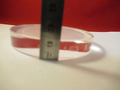 OPTICAL FLAT FUSED SILICA UNCOATED 3" DIAMETER 1/10 WAVE OPTICS AS PIC &9-FT-71