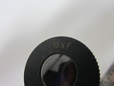 MICROSCOPE EYEPIECE GERMANY 10X F ROLYN OPTICS BIN#G5-H-17