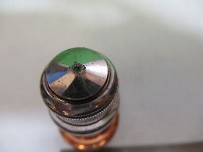 ANTIQUE ERNST LEITZ 100X 1/12 OBJECTIVE MICROSCOPE PART AS PICTURED Z1-A-55