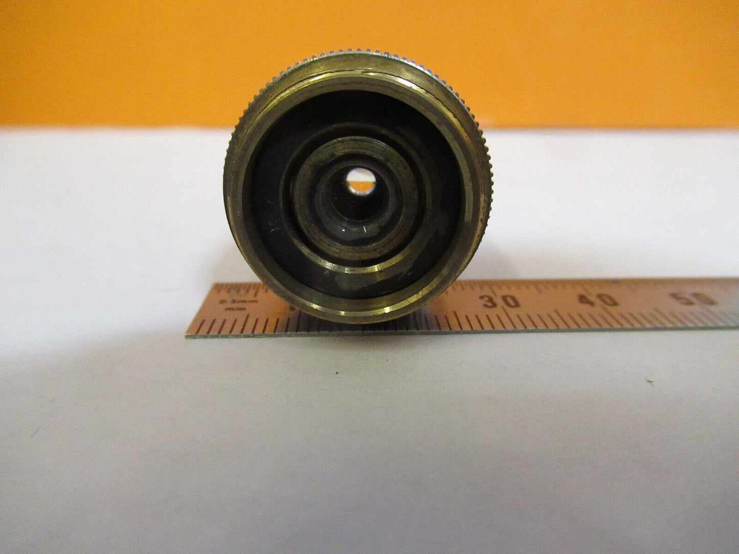 VICKERS ENGLAND 100X OBJECTIVE LENS OPTICS MICROSCOPE PART AS PICTURED &1-DT-21