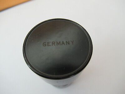 CARL ZEISS EMPTY OBJECTIVE CAN "10" MICROSCOPE PART AS PICTURED #F2-A-36