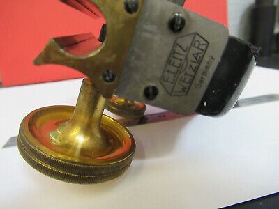 ANTIQUE LEITZ WETZLAR GERMANY LIMB STAGE MICROSCOPE PART AS PICTURED &B1-B-13