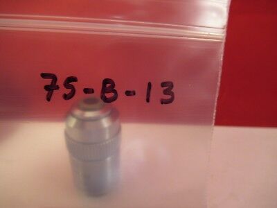 LEITZ GERMANY OBJECTIVE EF 40X /160 MICROSCOPE PART OPTICS AS PICTURED &75-B-13