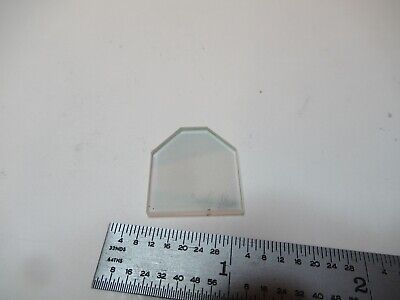 OPTICAL COATED TRUNCATED GLASS FILTER OPTICS AS PICTURED &16-B-08