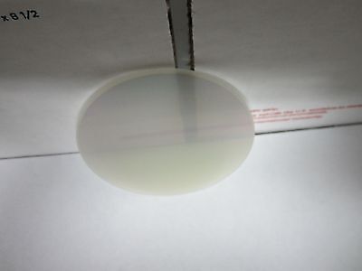 OPTICAL COATED FLAT WINDOW WITH RARE HUE LASER OPTICS BIN#M6-07ii