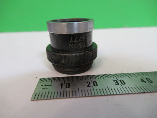 PARA 40mm WATSON UK OBJECTIVE OPTICS MICROSCOPE PART AS PICTURED R2-B-85