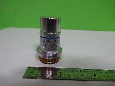 MICROSCOPE PART OBJECTIVE LWD 20X ACHROMAT AMERICAN OPTICS AS IS  BIN#W3-32