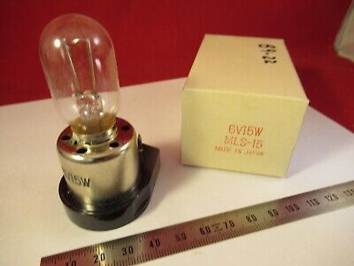 OLYMPUS LAMP BULB MLS-15 6V15W MICROSCOPE PART OPTICS AS PIC &9-A-86