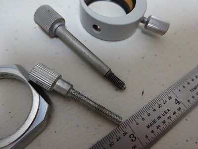 FOR PARTS MICROSCOPE PARTS HOLDER SCREWS KNOBS ETC AS IS BIN#M8-C-04