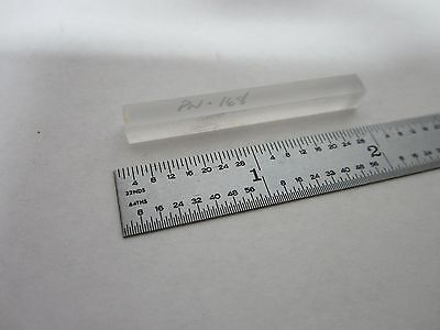 OPTICAL BI CONVEX LENS BAR 163 OPTICS AS IS BIN#R8-23