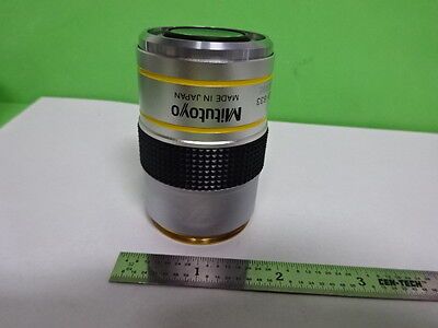 MICROSCOPE PART MITUTOYO JAPAN APO OBJECTIVE BD PLAN 10X OPTICS AS IS B#F5-C-10