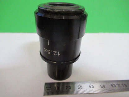 UNKNOWN EYEPIECE 12.5X VARIABLE OPTICS MICROSCOPE PART AS PICTURED H7-B-34