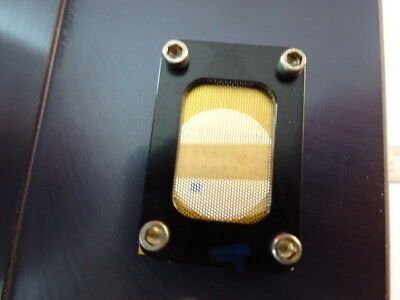 GOLD GRID ??? MOUNTED OPTICAL PHOTONICS LASER NM PRODUCTS OPTICS AS IS &87-18