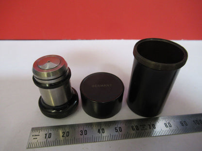 ANTIQUE  CARL ZEISS GERMANY "90" OBJECTIVE MICROSCOPE PART AS PICTURED G4-A-110