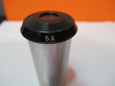 BAUSCH LOMB OCULAR EYEPIECE 5X OPTICS MICROSCOPE PART AS PICTURED &P7-A-32