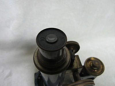 VINTAGE OPTICAL BAUSCH LOMB MICROSCOPE COLLECTABLE OK OPTICS AS IS BIN#OFC4 ii