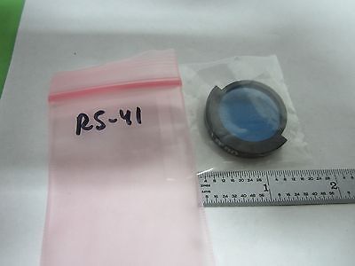 MICROSCOPE PART MITUTOYO JAPAN  FILTER LB 80 OPTICS  BIN#R5-41