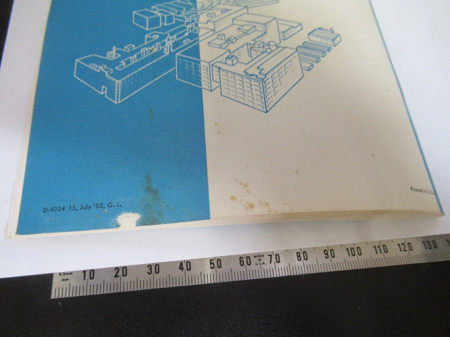 ANTIKES BAUSCH LOMB 1952 Handbuch Theorie MIKROSKOPTEIL WIE ABGEBILDET 7-ft-04