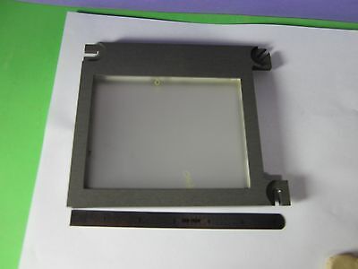 OPTICAL INFRARED MIRROR SLIDE SPECTRA TECH LASER OPTICS BIN #34-03