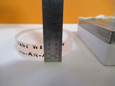 FOR PARTS OPTICAL COATED LENS UV ULTRAVIOLET OPTICS AS PICTURED &A3-B-34