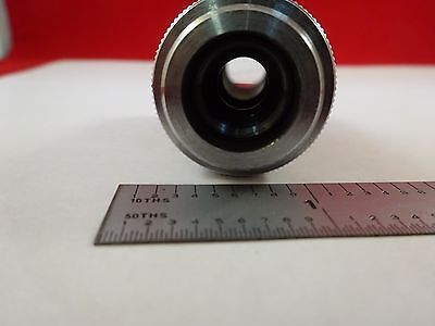 MICROSCOPE PART OBJECTIVE FL 50X LEITZ GERMANY OPTICS AS IS BIN#R2-C-03