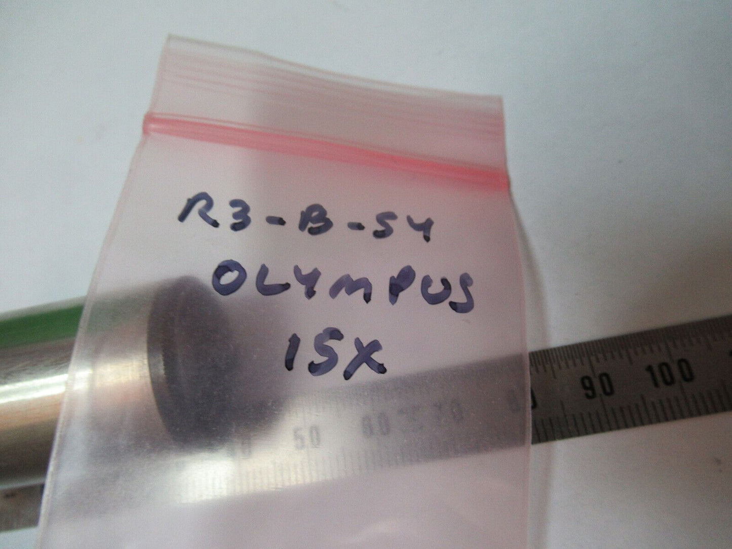 EYEPIECE 15X OCULAR  OLYMPUS JAPAN ANTIQUE MICROSCOPE PART AS PICTURED &R3-B-54