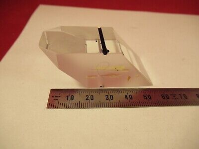 NIKON JAPAN GLASS PRISM HEAD MICROSCOPE PART OPTICS AS PICTURED &14-A-25