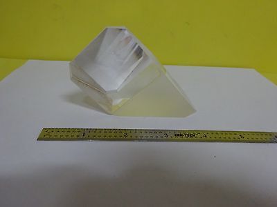 OPTICAL LARGE PRISM NICE LASER OPTICS AS IS BIN#X6-22