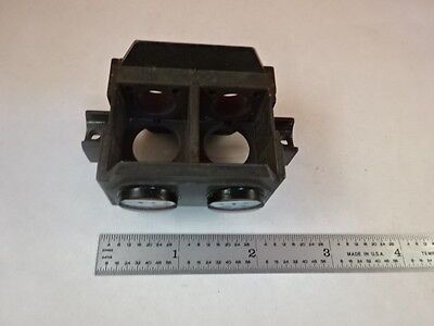 MICROSCOPE PART WILD SWISS M3 LENS ASSEMBLY OPTICS AS IS #G3-B-04