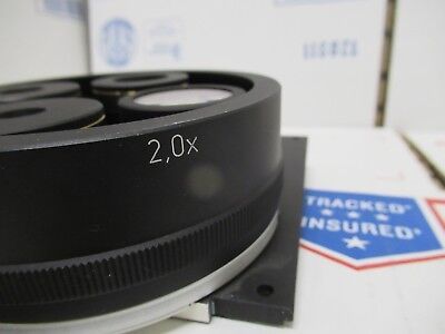 ZEISS AXIOTRON GERMANY MAGNIFICATION CHANGER OPTICS MICROSCOPE PART 4 #FT-3-18