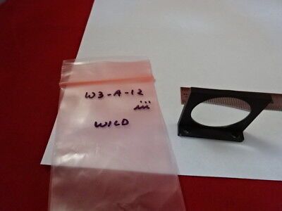 WILD SWISS M20 MOUNTED FOCUSING LENS MICROSCOPE PART OPTICS AS IS &W3-A-12