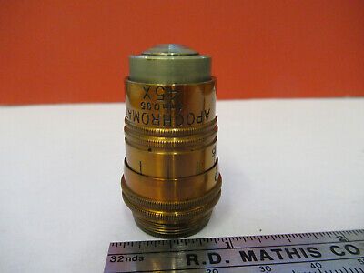 ANTIQUE BAUSCH LOMB APO 45X OBJECTIVE MICROSCOPE PART AS PICTURED &8z-a-110