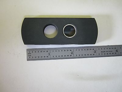 FOR PARTS MICROSCOPE SLIDE POLARIZER DELAMINATED OPTICS AS IS BIN#31-B-27