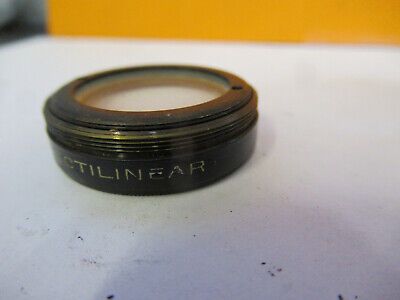 WOLLENSAK ANTIQUE LENS RAPID RECTILINIAR MICROSCOPE PART AS PICTURED &P9-A-102