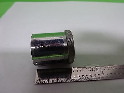 MICROSCOPE PART GAERTNER OBJECTIVE 1.5X OPTICS AS IS BIN#W9-E-02