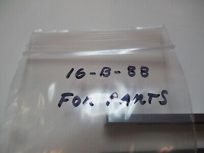 FOR PARTS ANTIQUE MICROSCOPE PART SLIDE RARE UNKNOWN AS PICTURED &16-B-88