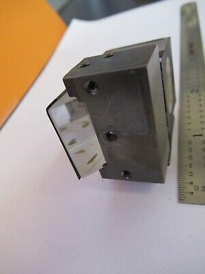 OLYMPUS JAPAN GLASS PRISM HEAD MICROSCOPE OPTICS PART as pictured &4T-A-08