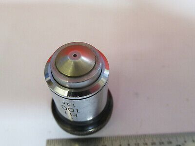 NIKON JAPAN OPTICS 100X HI OBJECTIVE LENS MICROSCOPE PART AS PICTURED &4B-A-65